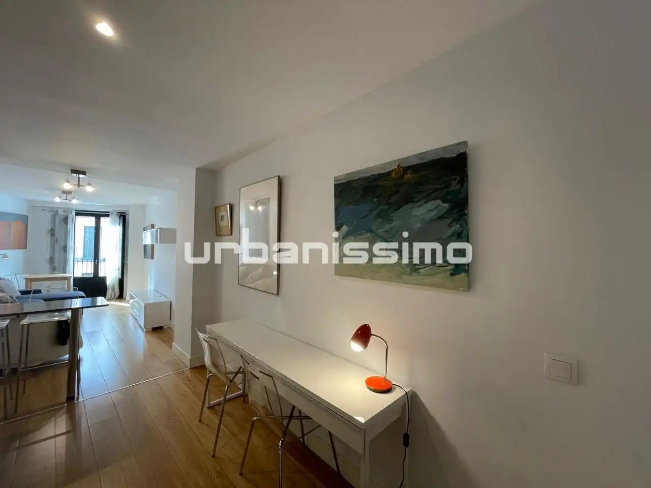 Vista exterior de Apartamento de alquiler en Madrid con Aire acondicionado, Calefacción y Amueblado