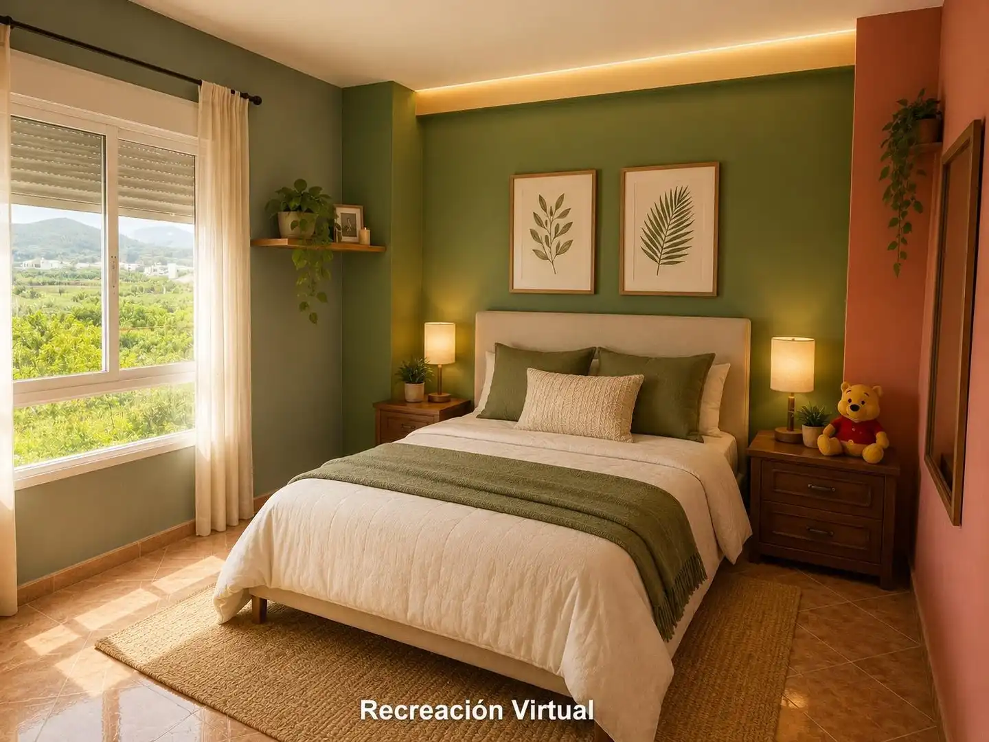 Bedroom of Country homes for sale in Alzira  with Private garden, Terrace and Swimming Pool