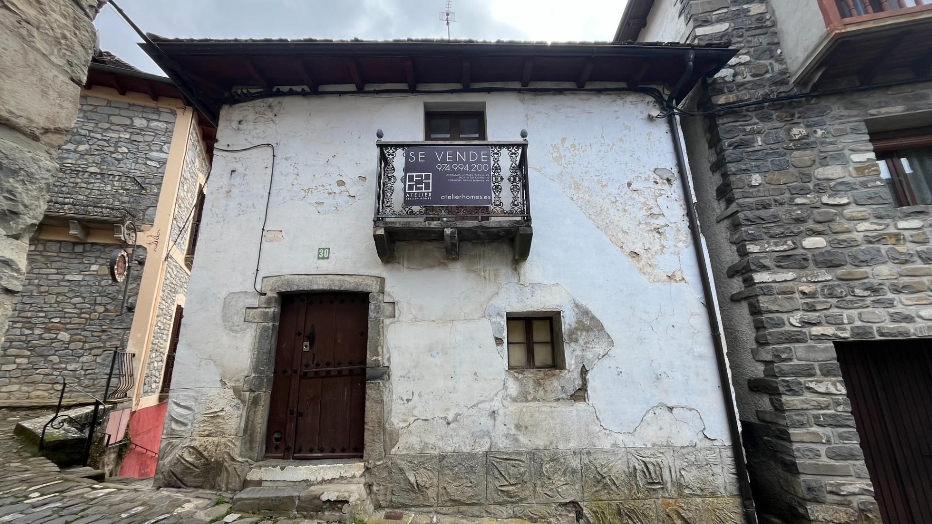 Vista exterior de Residencial en venda en Ansó