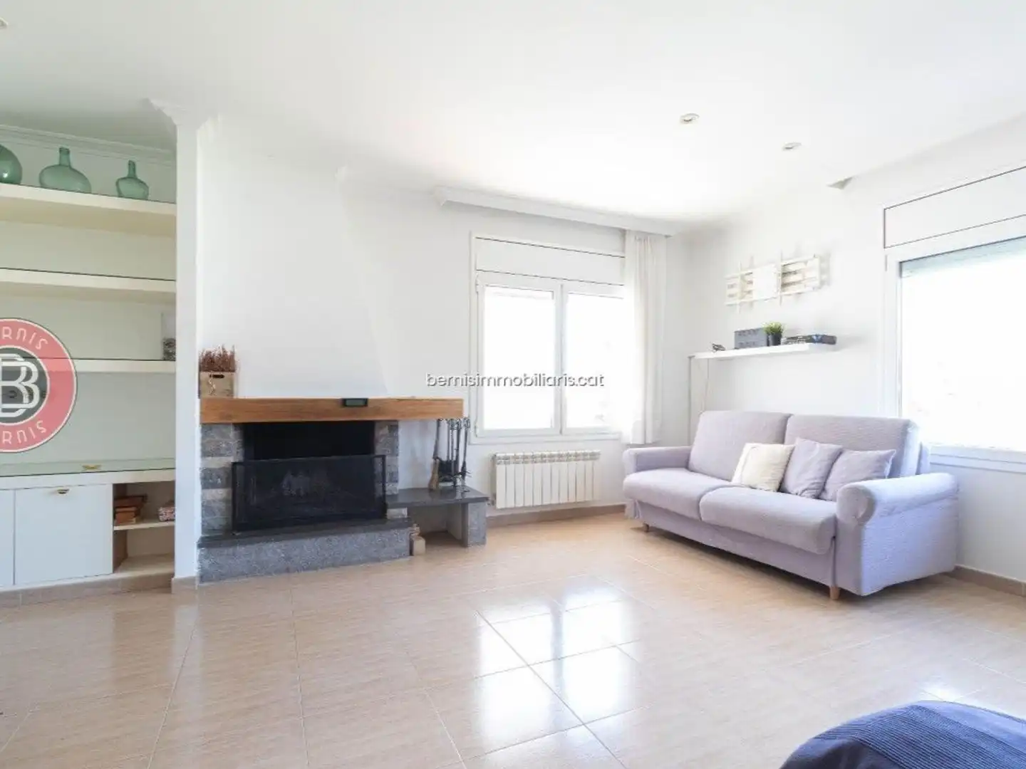 Sala de estar de Casa o chalet en venta en Piera con Jardín privado y Trastero