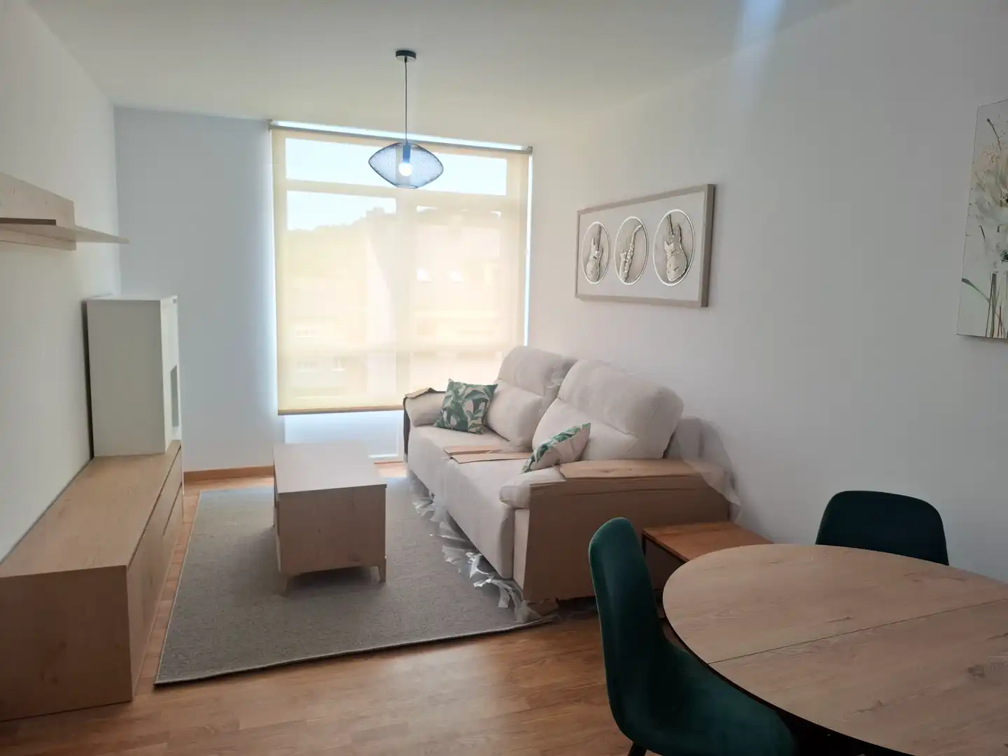 Sala d'estar de Pis en venda en O Vicedo  amb Traster i Moblat