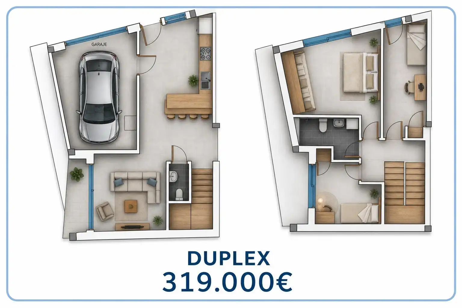 Dúplex en venda en San Bartolomé