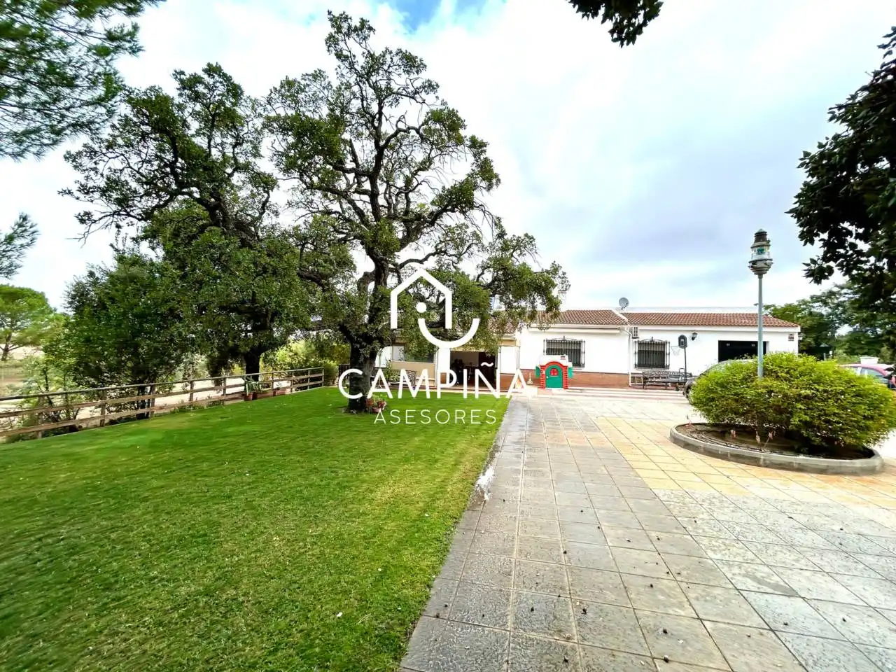 Jardí de Finca rústica en venda en Beas amb Aire condicionat, Jardí privat i Terrassa