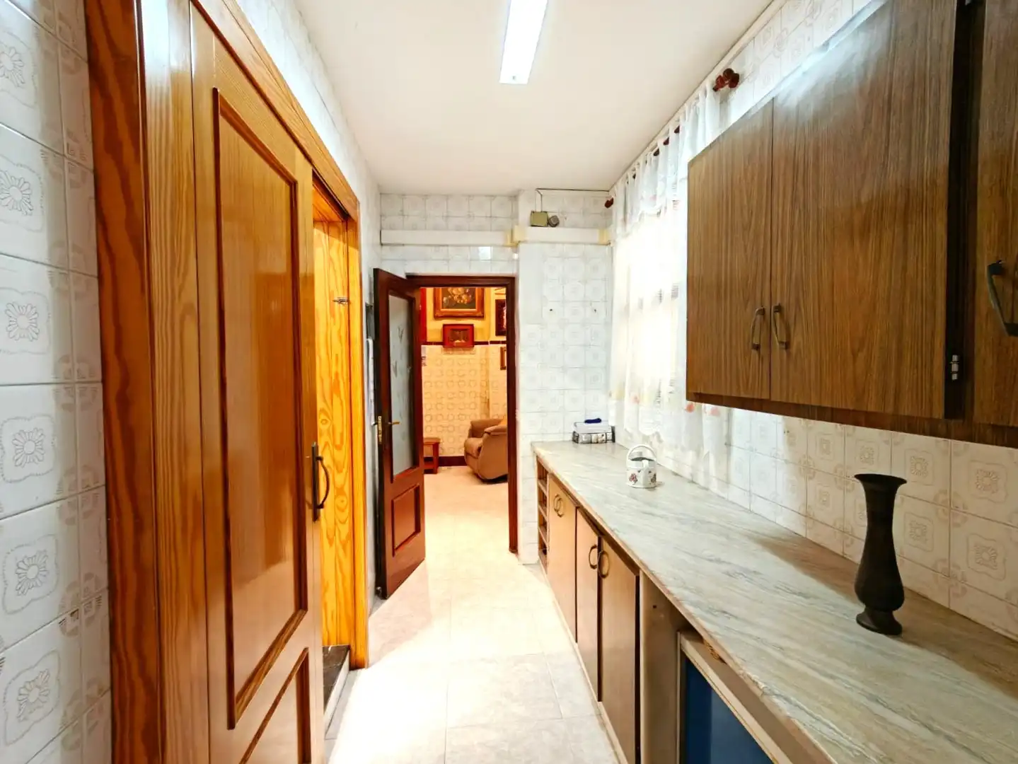 Kitchen of Flat for sale in Massamagrell  with Heating, Furnished and Oven