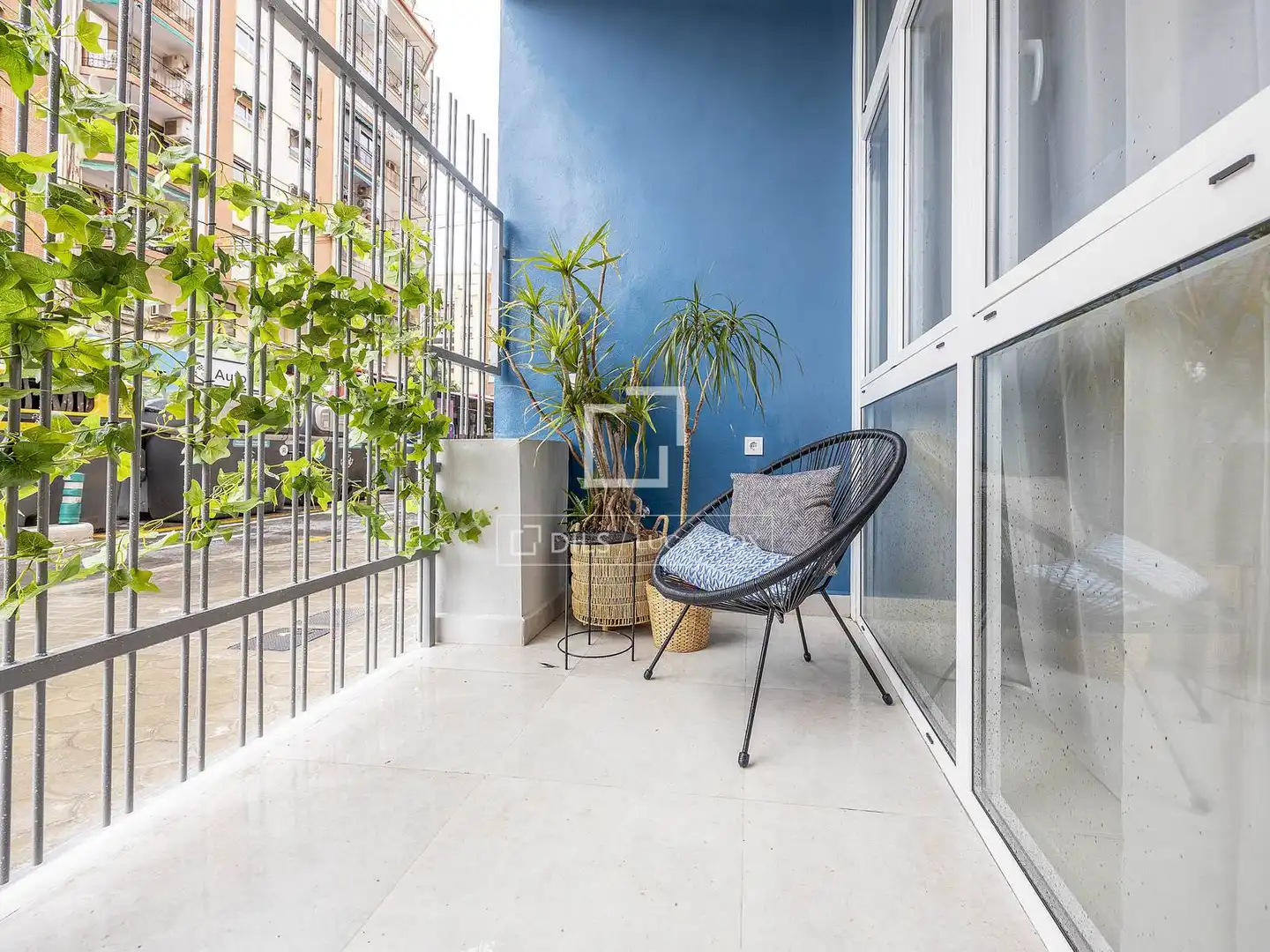 Balcony of Flat for sale in Valencia  with Air Conditioner, Heating and Terrace