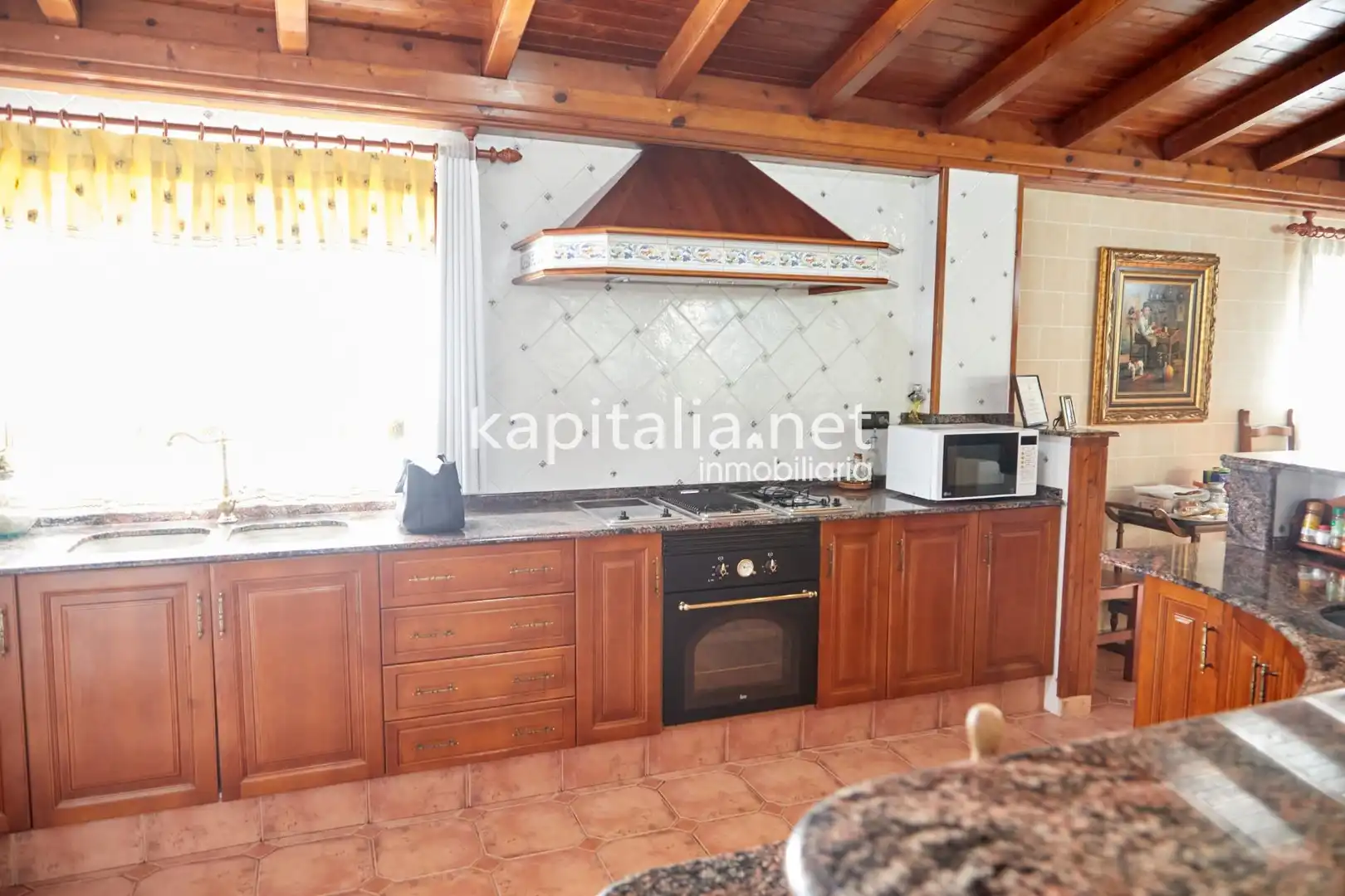 Cocina de Casa adosada en venta en Albaida con Aire acondicionado, Terraza y Trastero