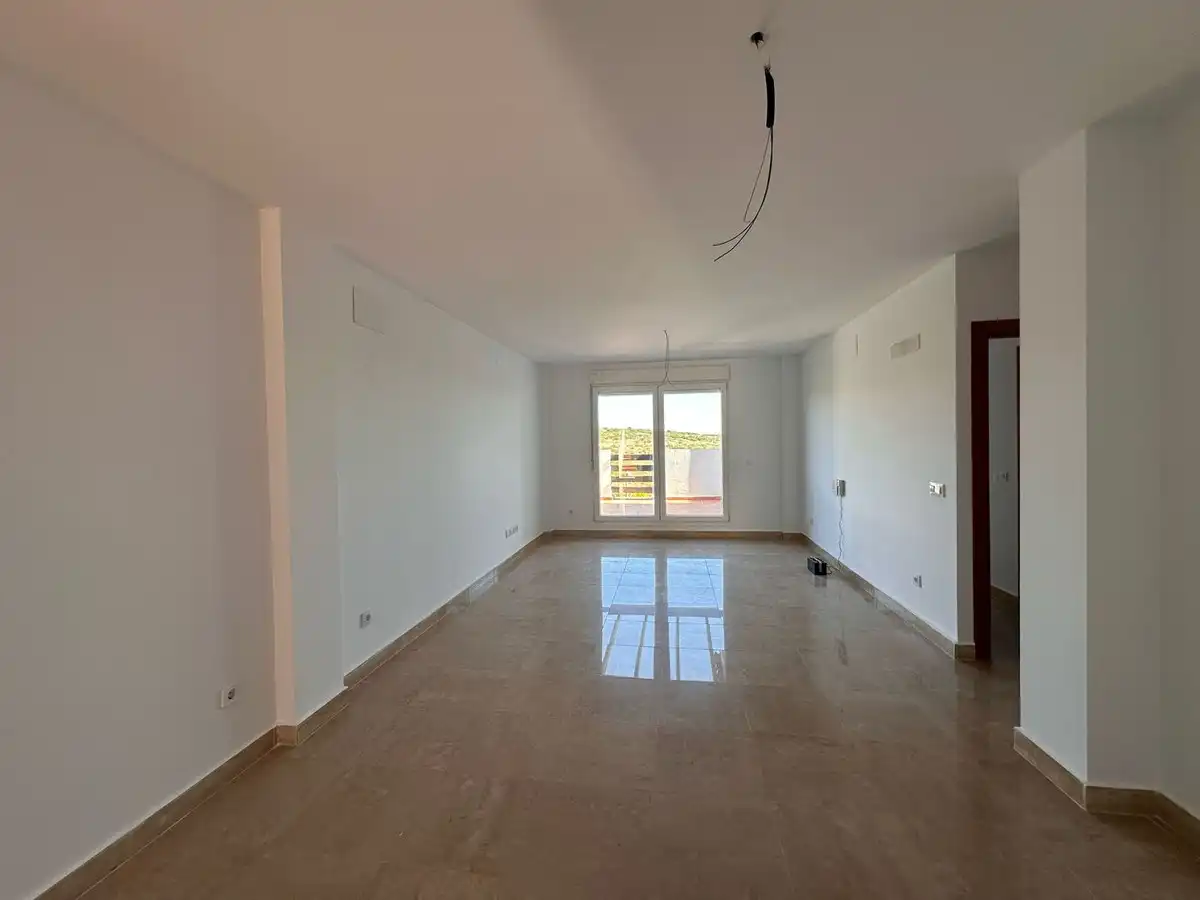Sala d'estar de Apartament en venda en Manilva amb Terrassa i Piscina comunitària