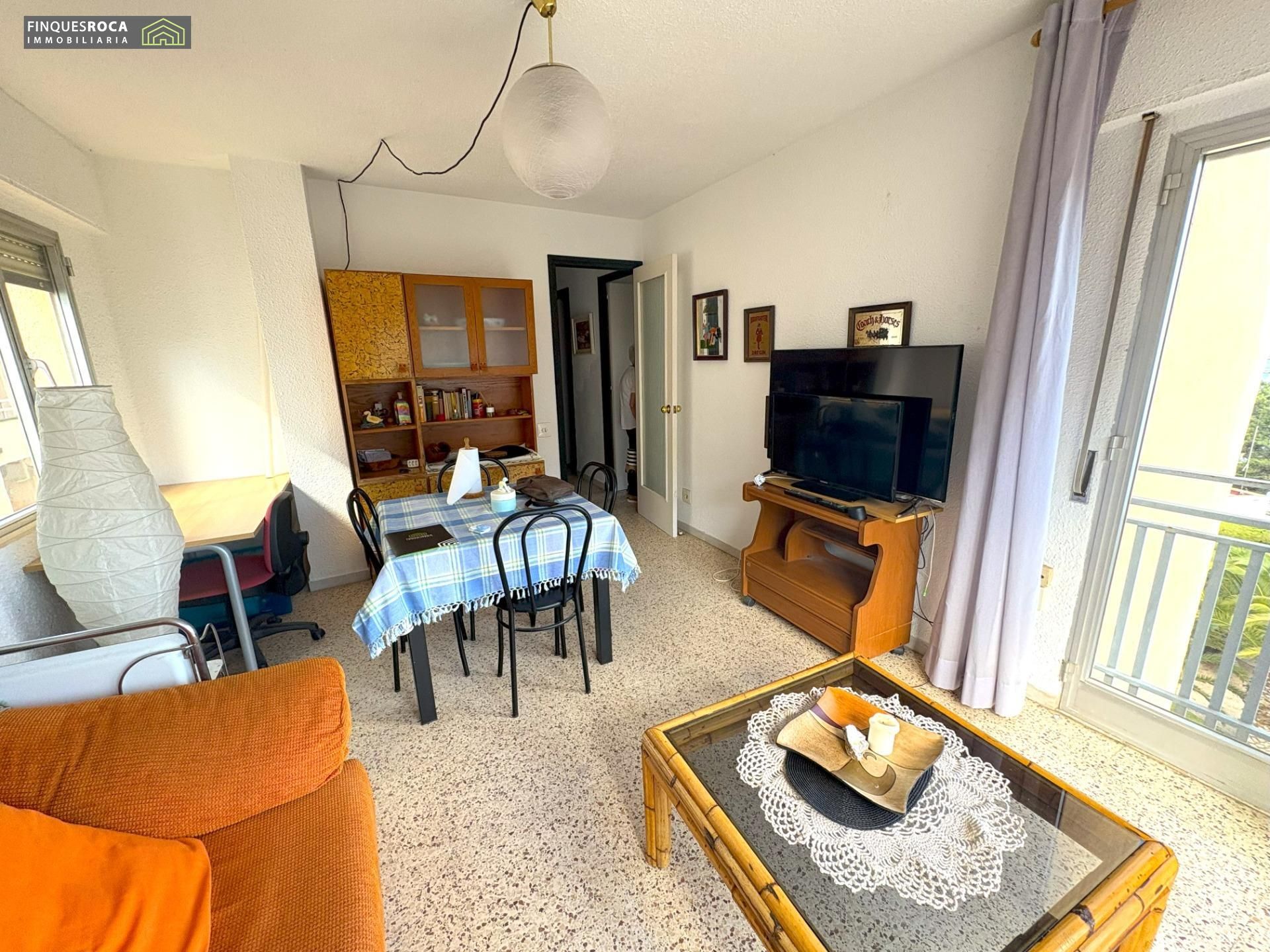 Sala d'estar de Pis en venda en Sant Carles de la Ràpita amb Aire condicionat, Terrassa i Balcó
