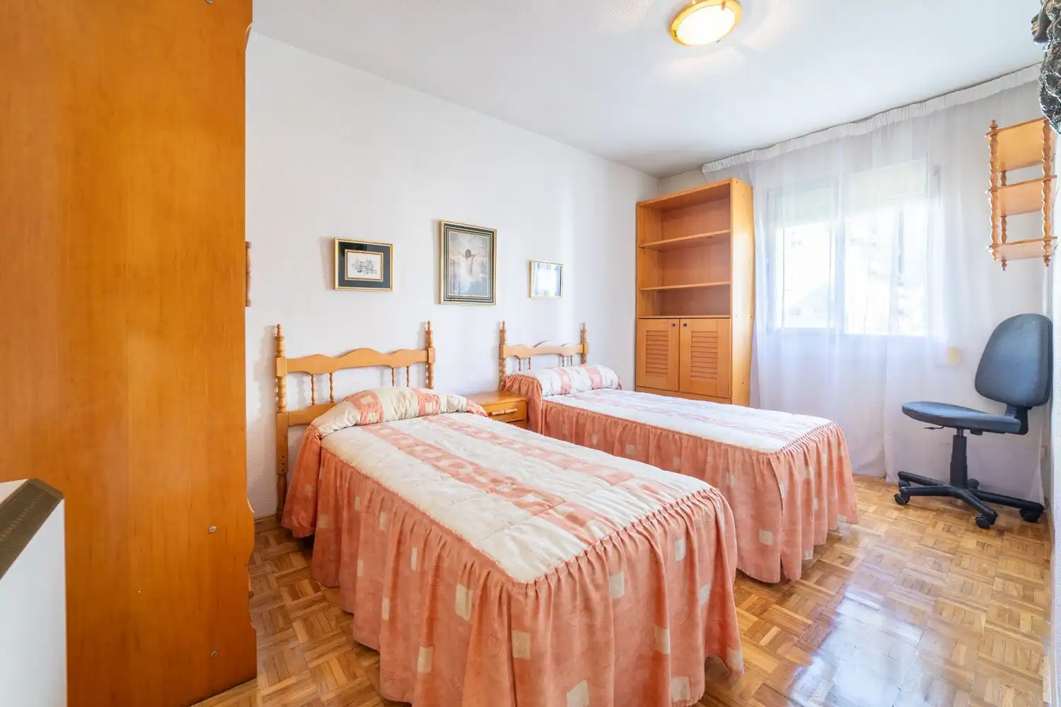 Bedroom of Flat for sale in Madrid  with Heating and Terrace