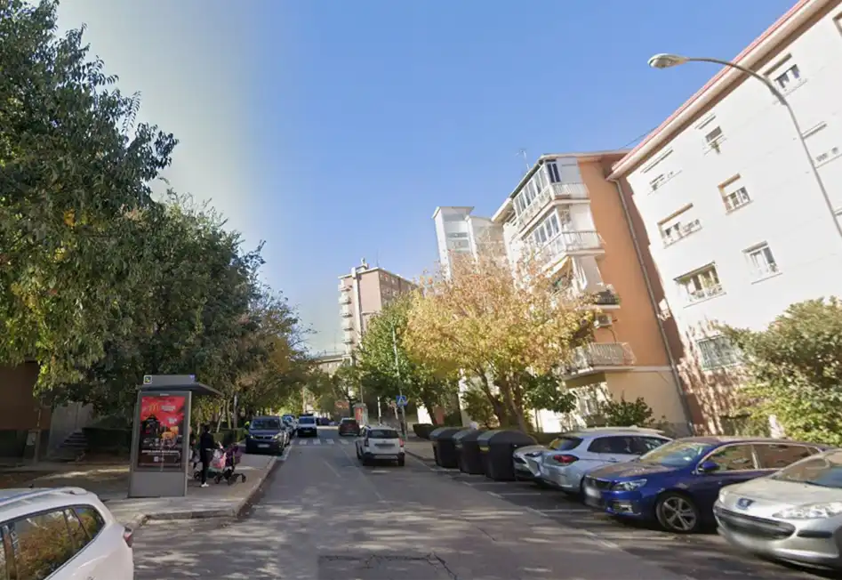 Exterior view of Ground floor for sale in  Madrid Capital