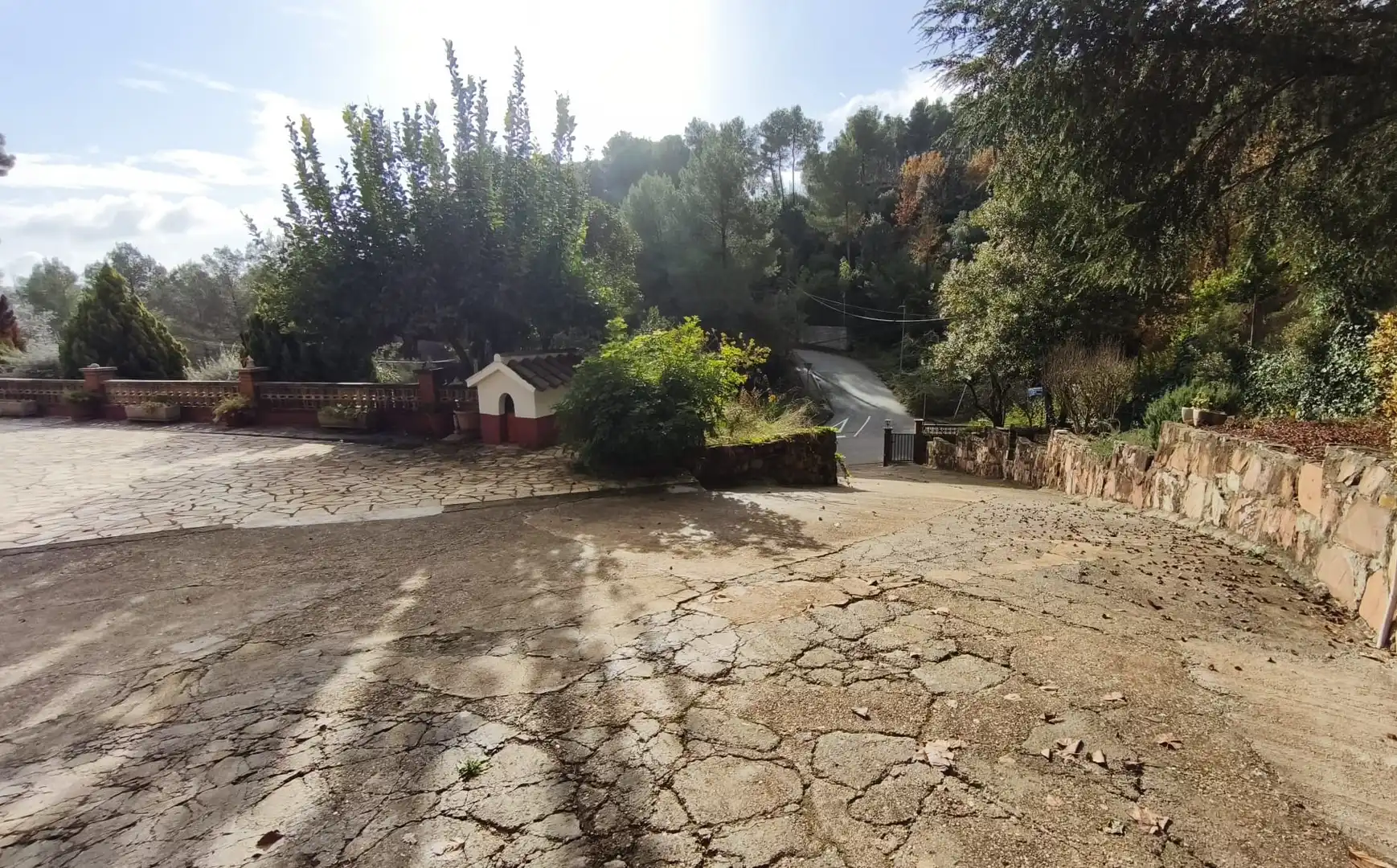 Vista exterior de Casa o xalet en venda en Cervelló amb Jardí privat, Terrassa i Piscina