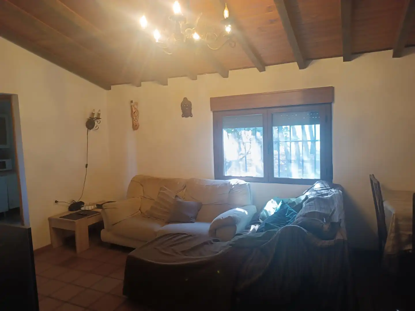 Sala d'estar de Casa o xalet en venda en Villarrabé, Palencia