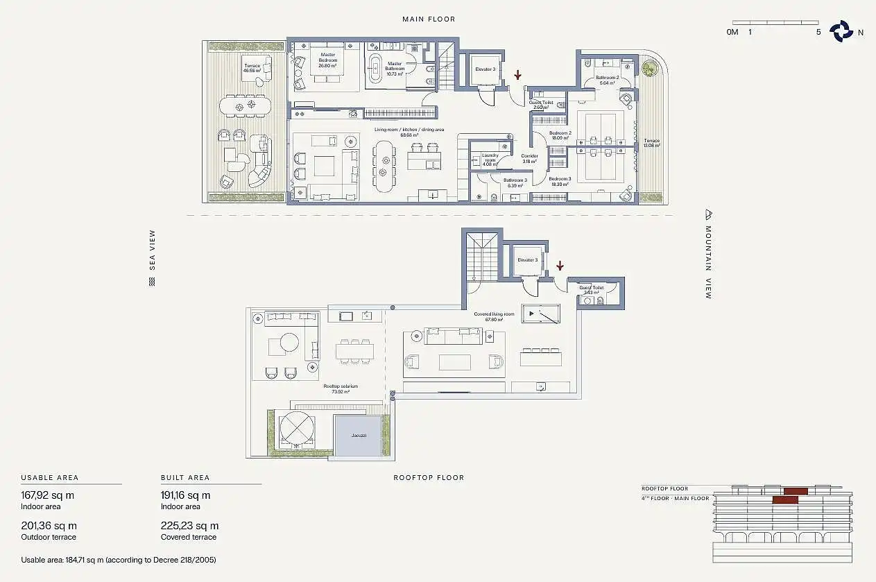 Apartment with lift for sale in Punta Plata, imagen 26