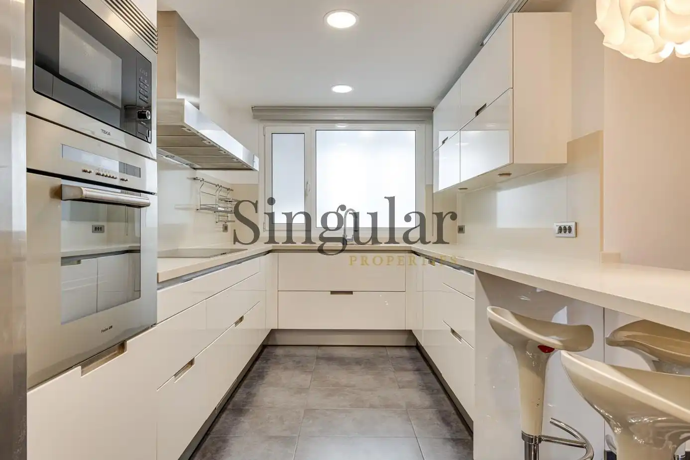 Cocina de Ático en venta en Barcelona con Calefacción, Parquet y Terraza