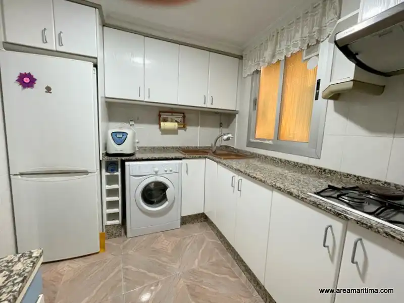 Cocina de Apartamento en venta en Valencia con Amueblado, Horno y Lavadora