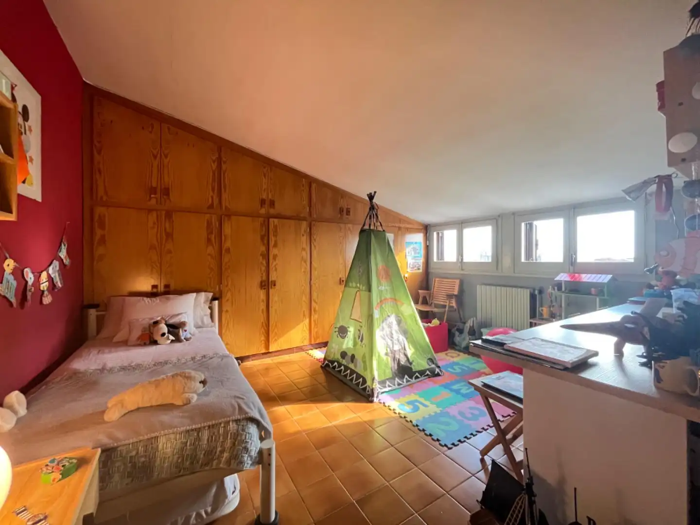 Dormitori de Casa o xalet en venda en Cervera amb Calefacció, Jardí privat i Terrassa