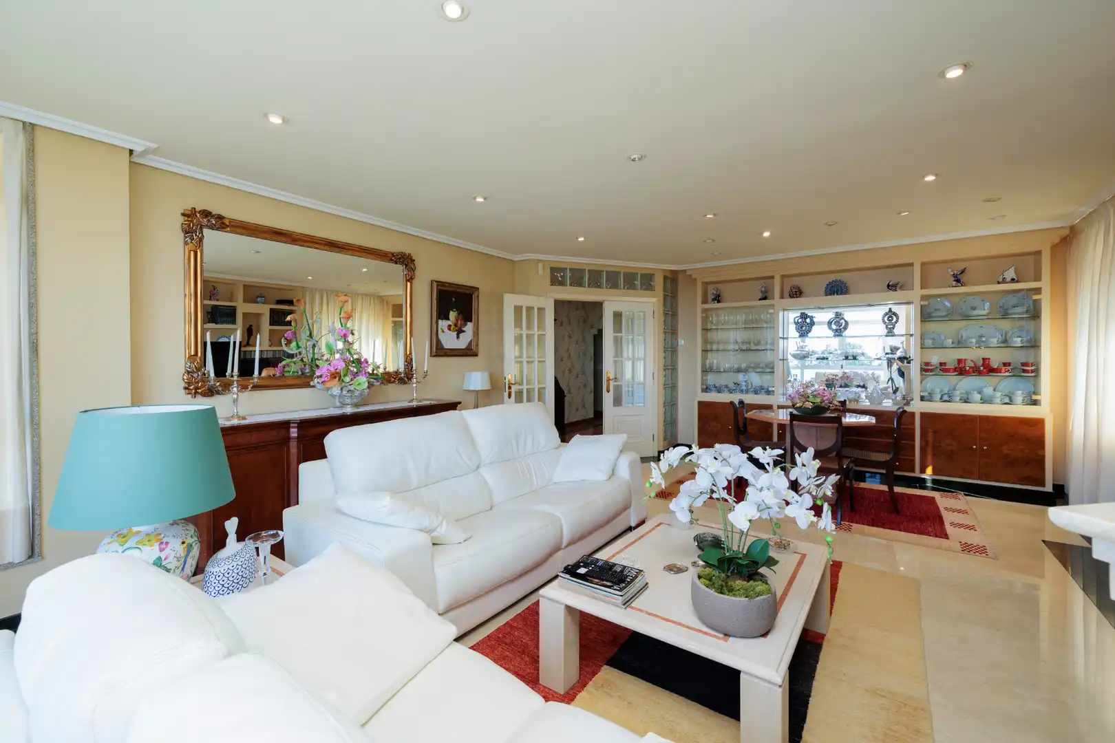 Sala de estar de Casa o chalet en venta en Vigo  con Jardín privado, Parquet y Terraza