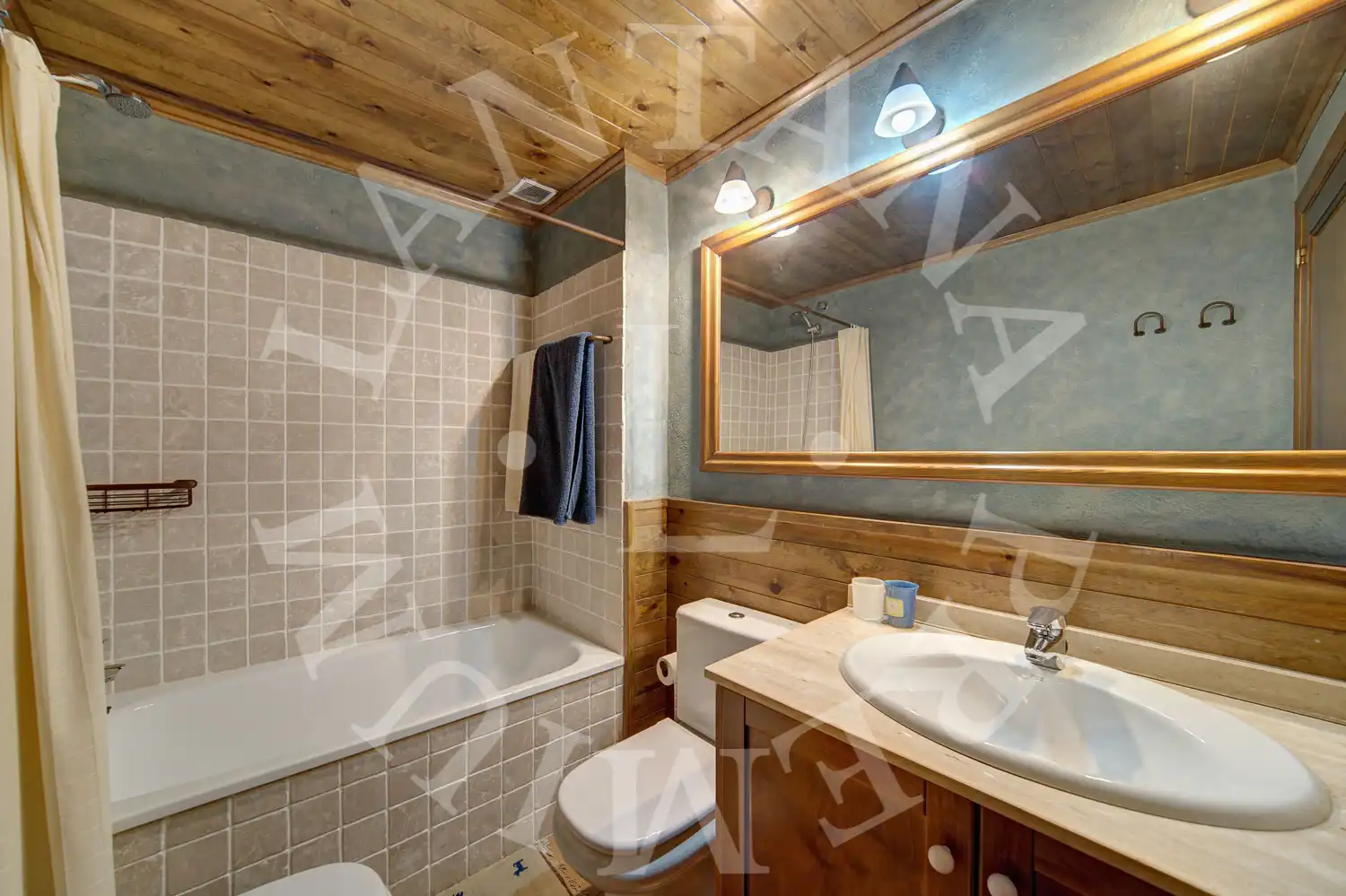 Baño de Casa adosada en venta en Naut Aran con Calefacción, Jardín privado y Parquet