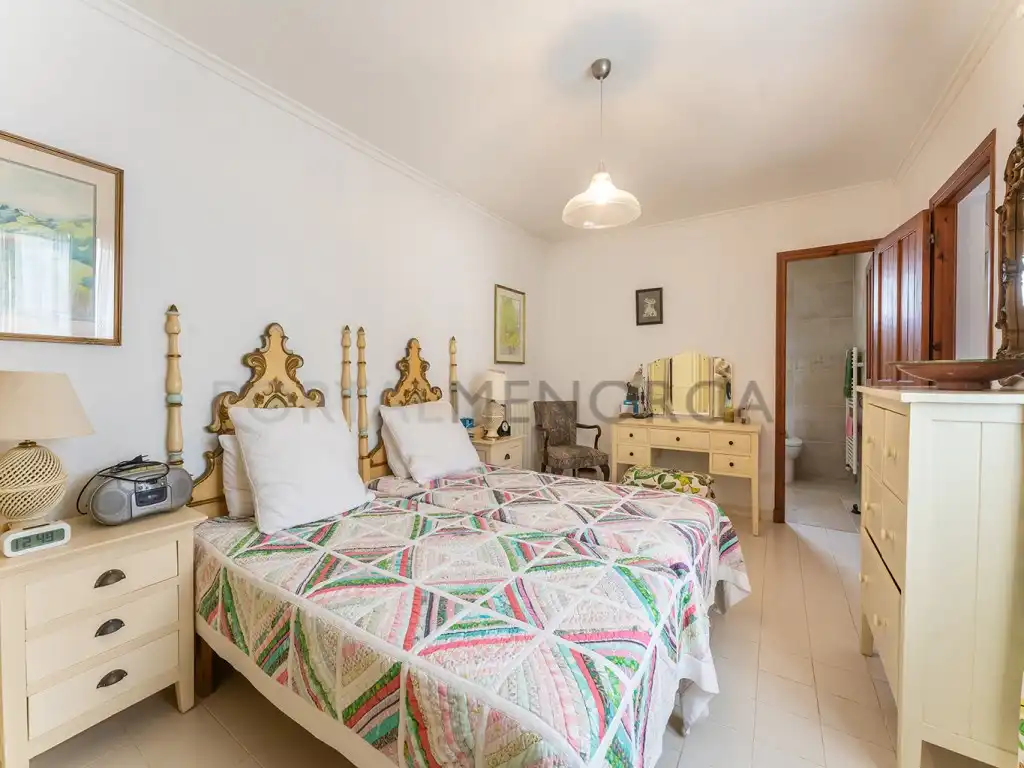 Bedroom of Houses for sale in Es Castell  with Private garden, Terrace and Swimming Pool