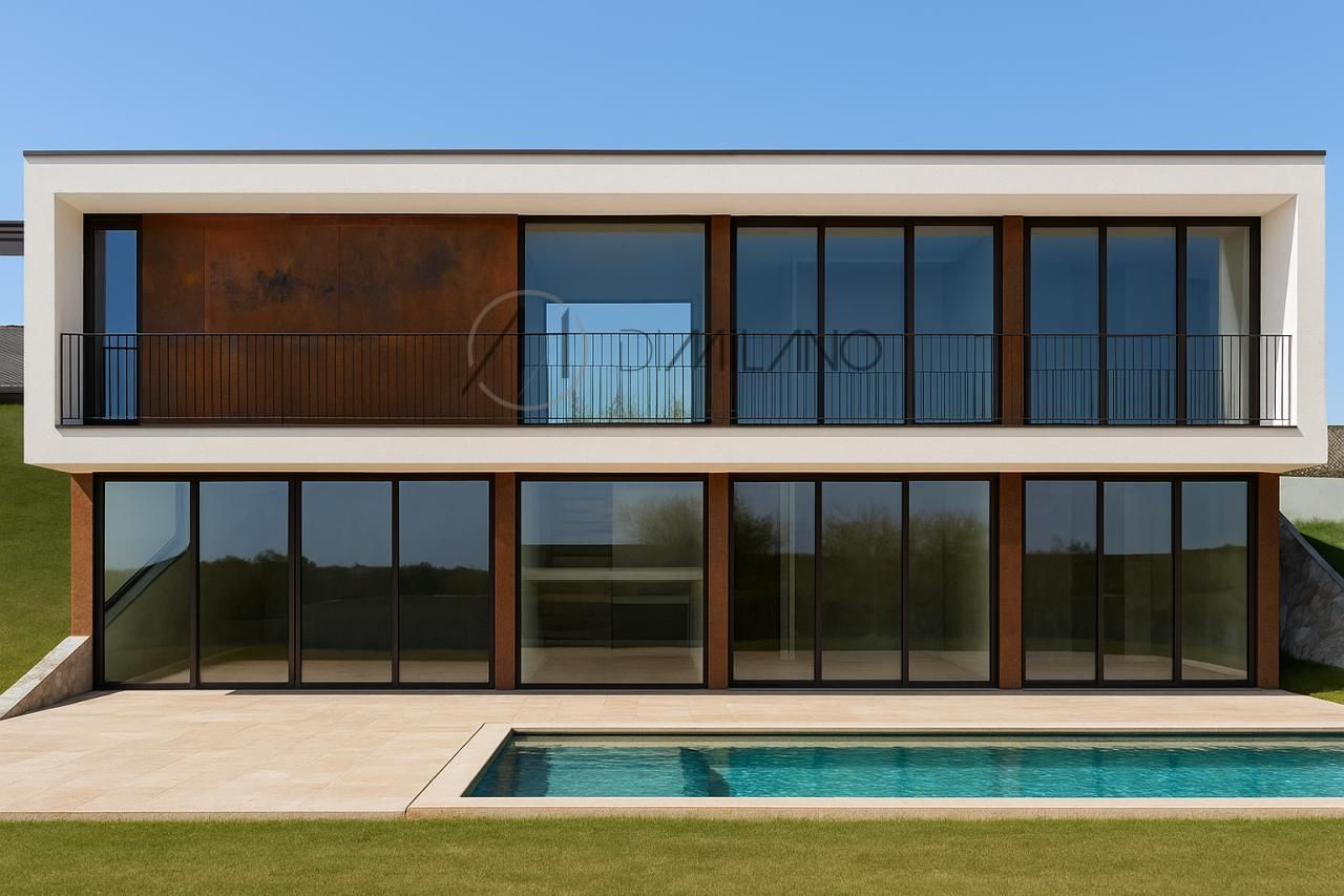 Vista exterior de Casa o xalet en venda en Salvaterra de Miño amb Calefacció, Jardí privat i Terrassa