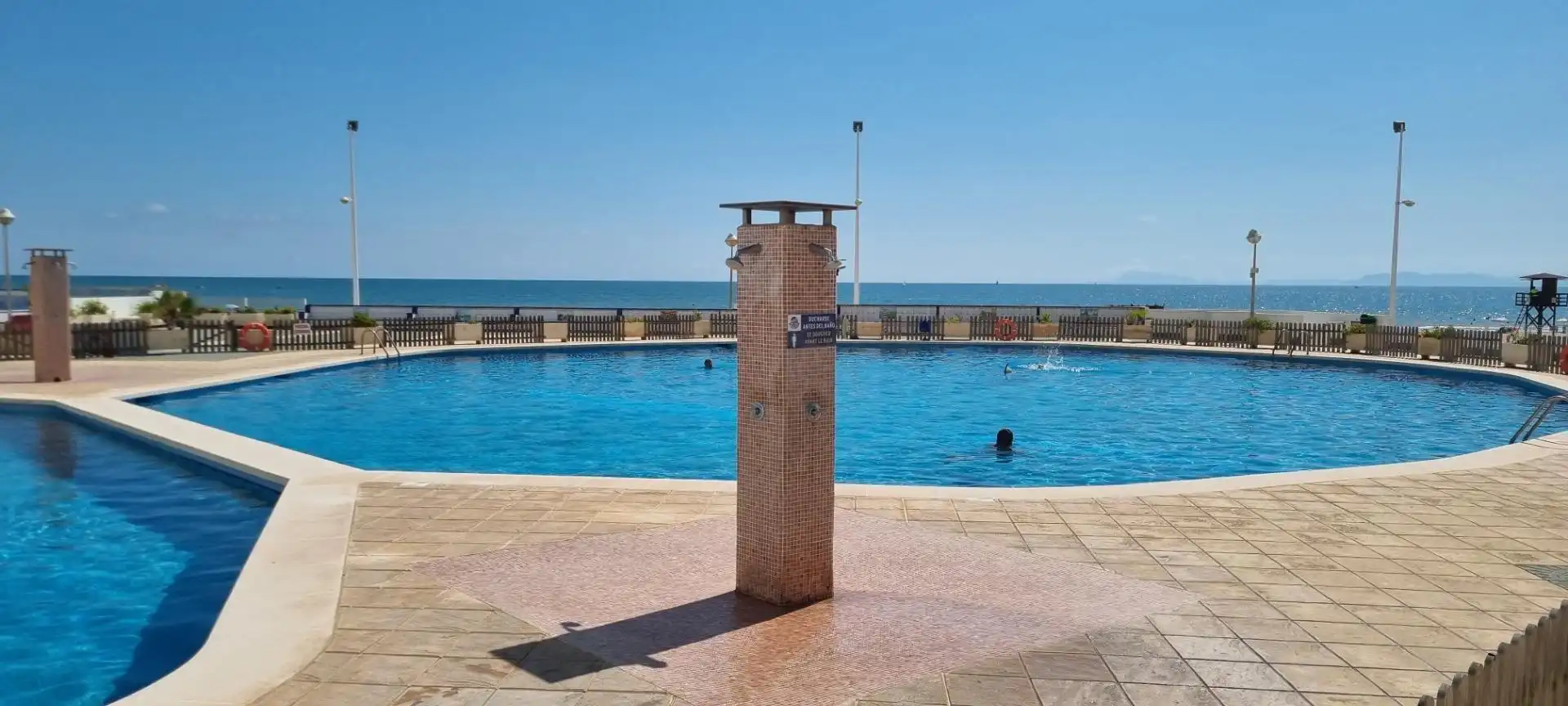 Swimming pool of Flat for sale in Cullera  with Air Conditioner, Storage room and Furnished