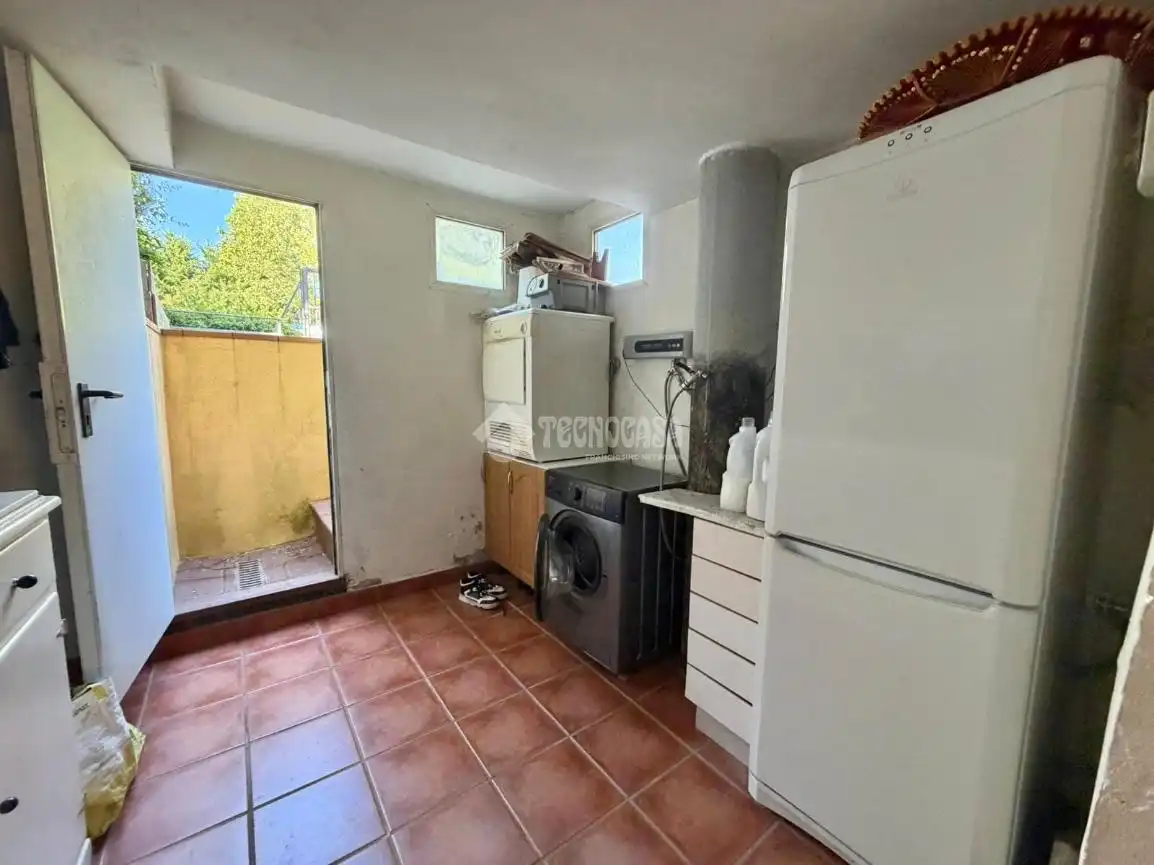 Jardín de Casa adosada en venta en Fuensaldaña con Aire acondicionado y Alarma