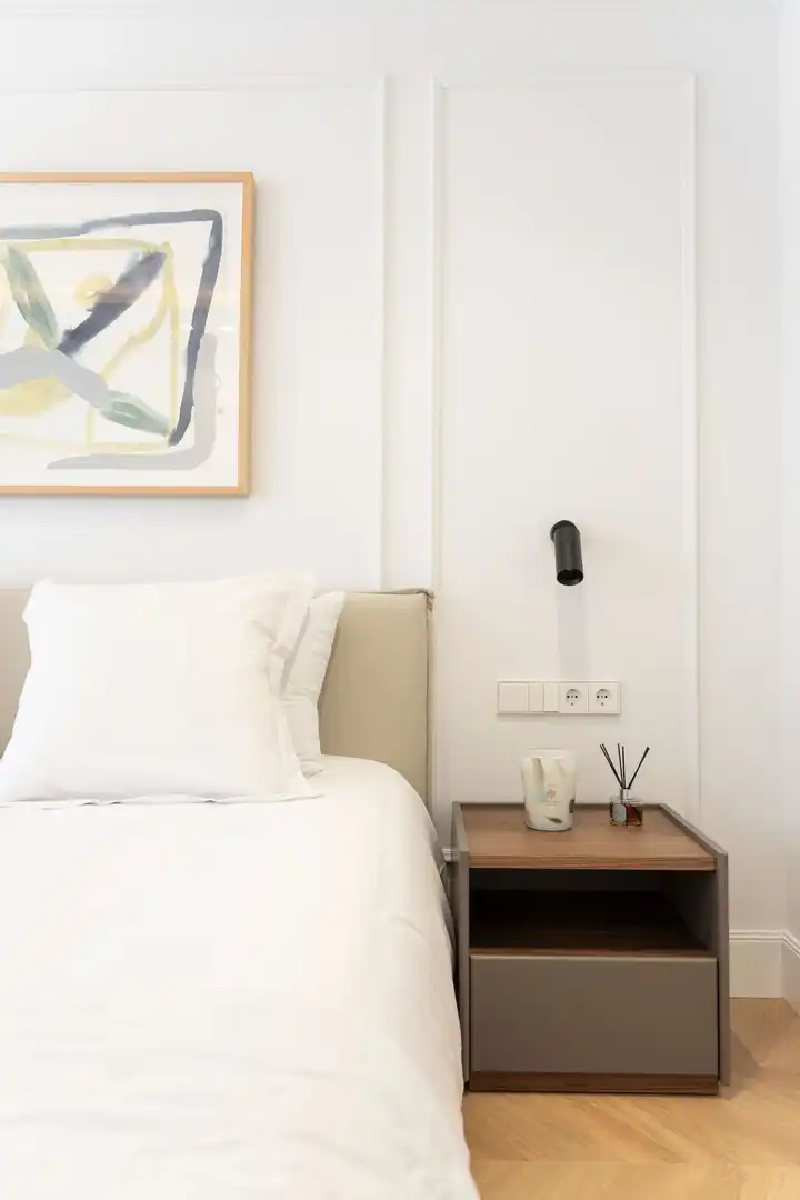 Bedroom of Flat for sale in Barrio de Salamanca