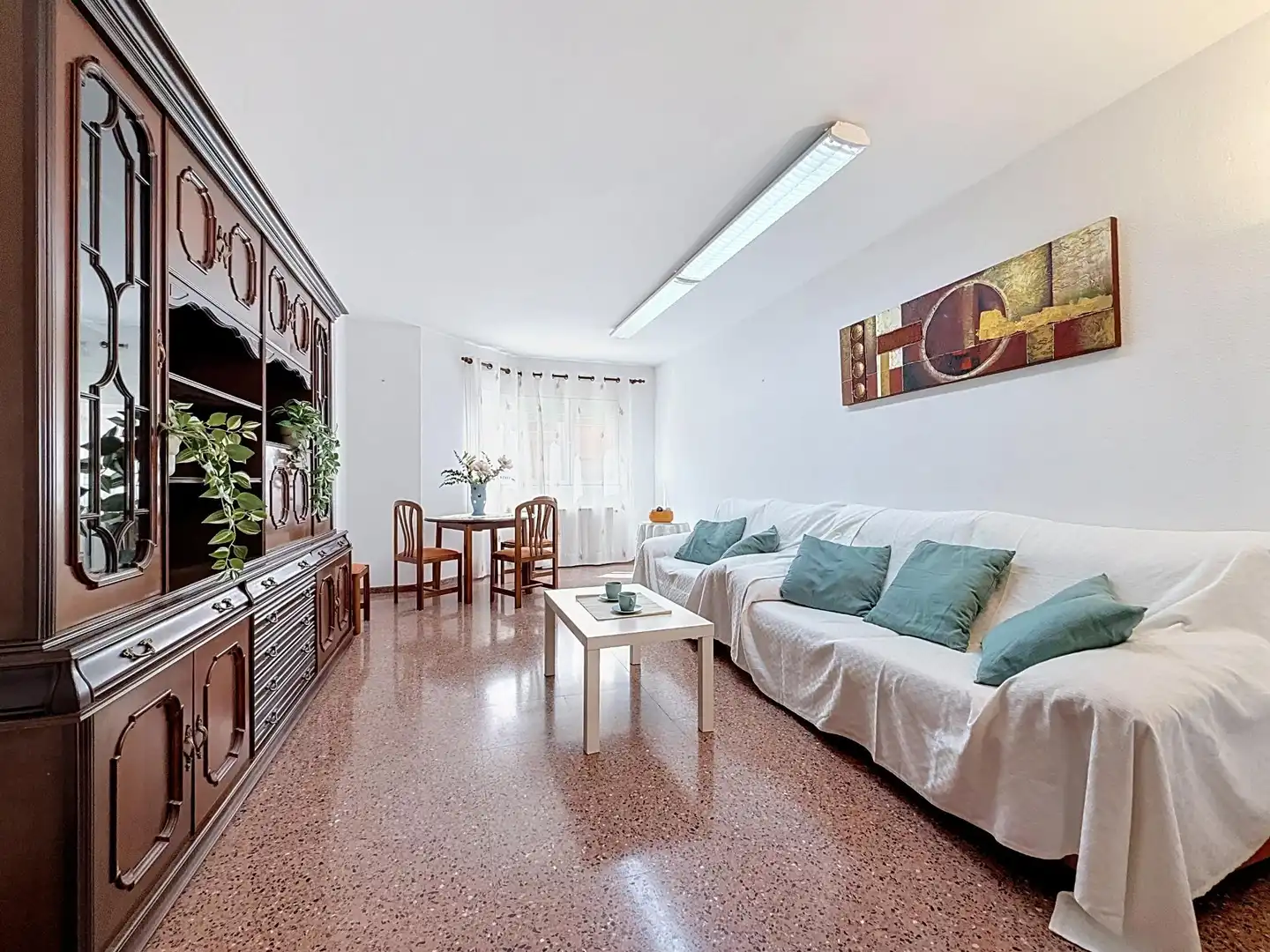Wohnzimmer von Wohnung zum Verkauf in Castalla mit Heizung