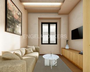 Sala d'estar de Apartament en venda en  Barcelona Capital amb Aire condicionat, Calefacció i Parquet