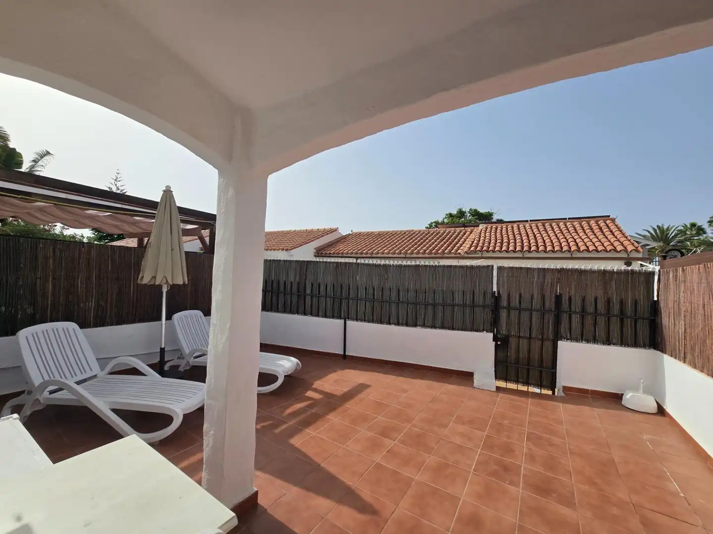 Terrassa de Casa o xalet de lloguer en San Bartolomé de Tirajana amb Aire condicionat, Terrassa i Moblat