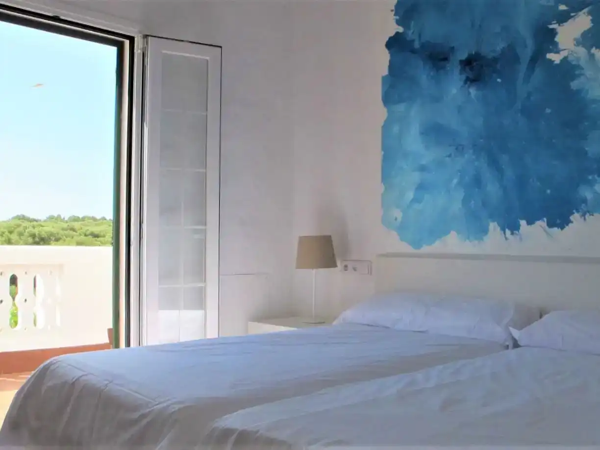 Habitación de Piso de alquiler en Ciutadella de Menorca con Aire acondicionado, Jardín privado y Amueblado