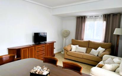 Living room of Flat to rent in  Valencia Capital  with Air Conditioner and Balcony