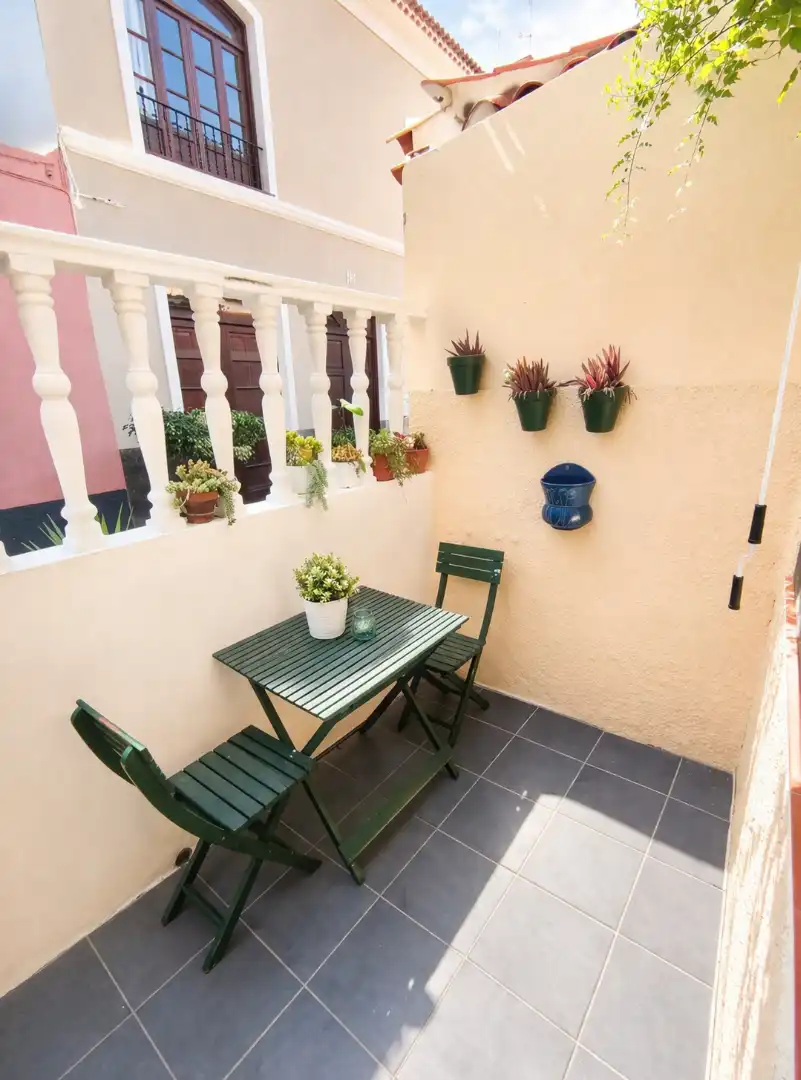Balcony of Flat for rent in Puerto de la Cruz  with Terrace, Furnished and Oven