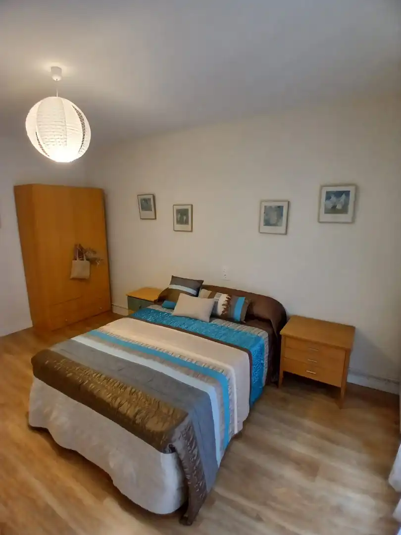 Schlafzimmer von Wohnung zur Miete in Gijón  mit Heizung und Möbliert