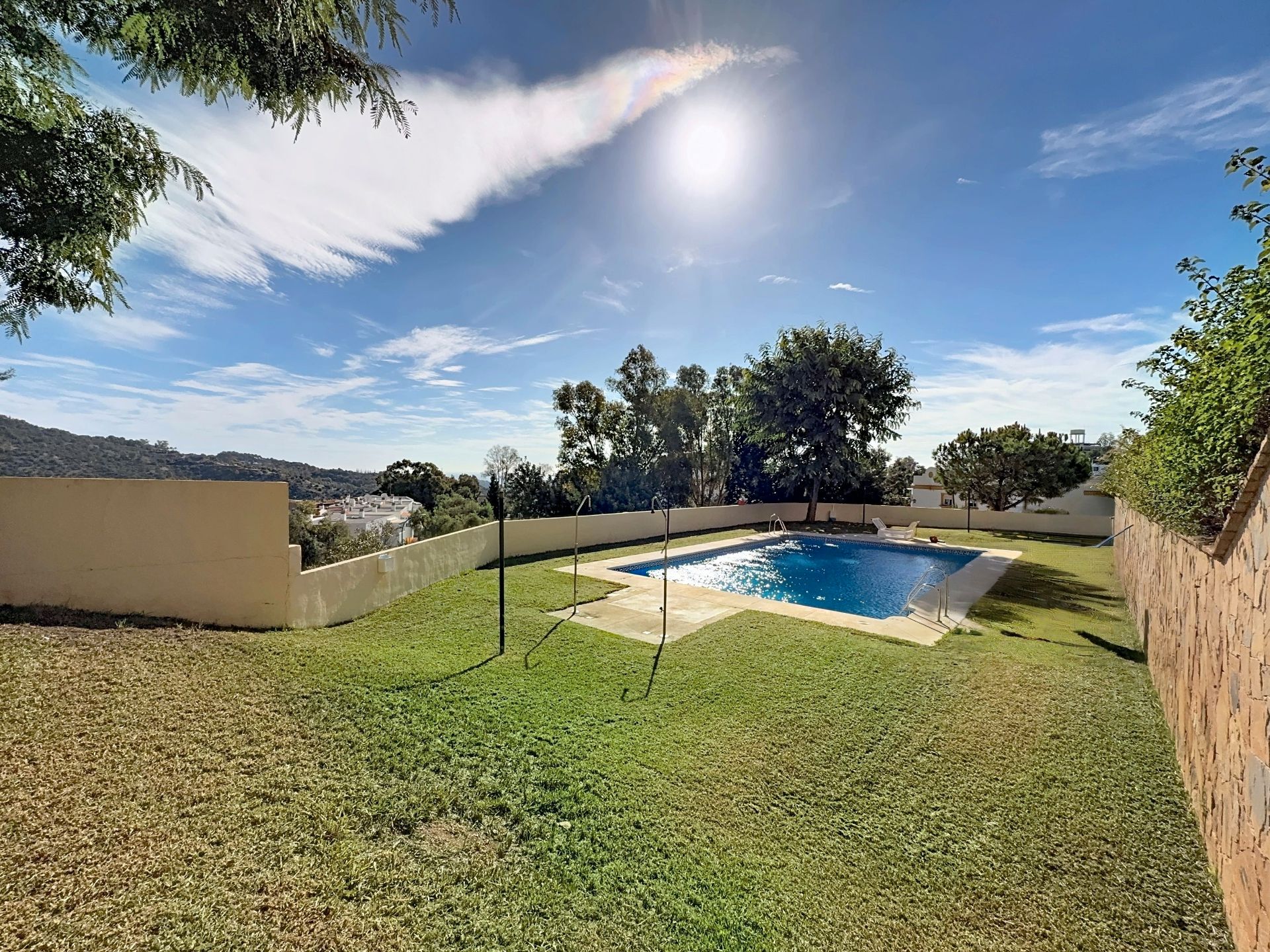 Piscina de Pis de lloguer en Málaga Capital amb Terrassa, Forn i Rentadora