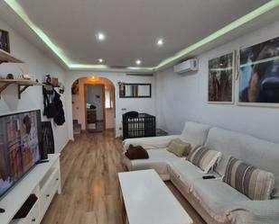 Living room of Single-family semi-detached for sale in  Murcia Capital  with Air Conditioner, Terrace and Furnished