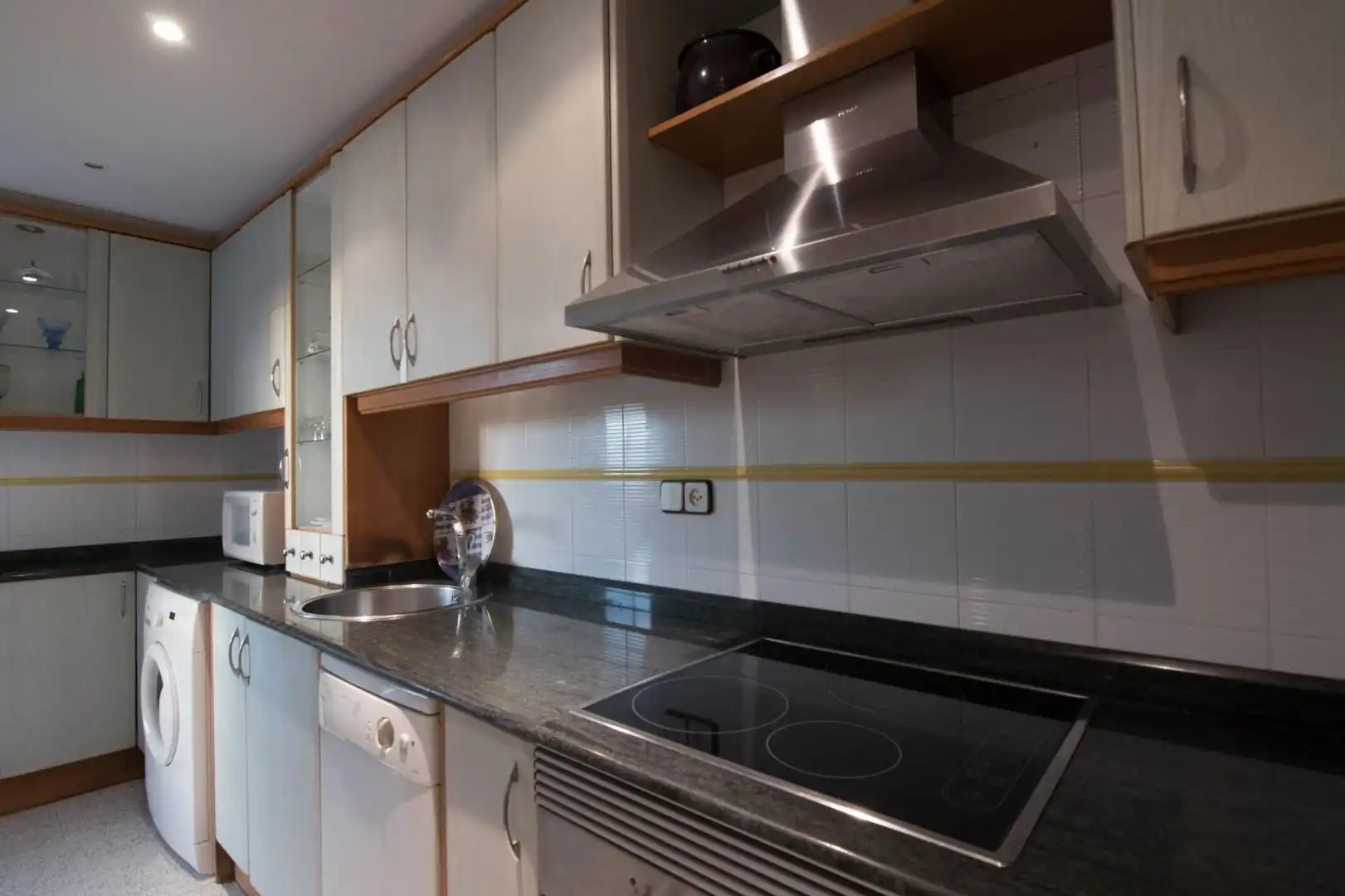 Küche von Wohnung zur Miete in Murcia mit Heizung, Parkett und Terrasse