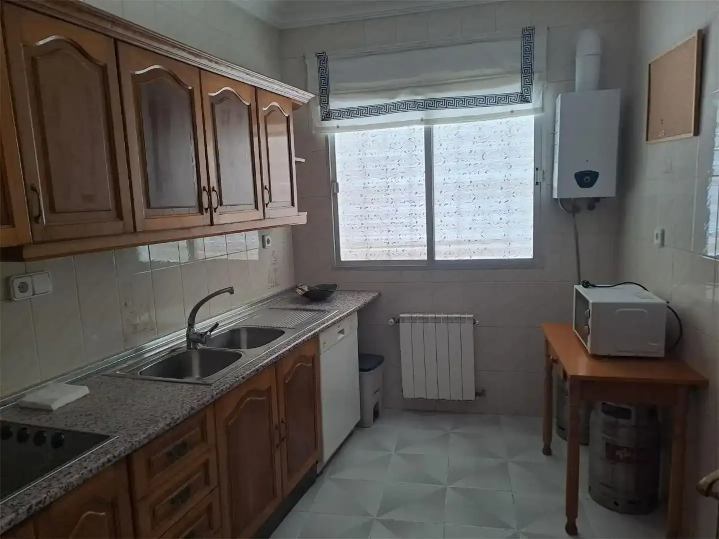 Kitchen of Flat for rent in Osuna  with Storage room, Furnished and Balcony