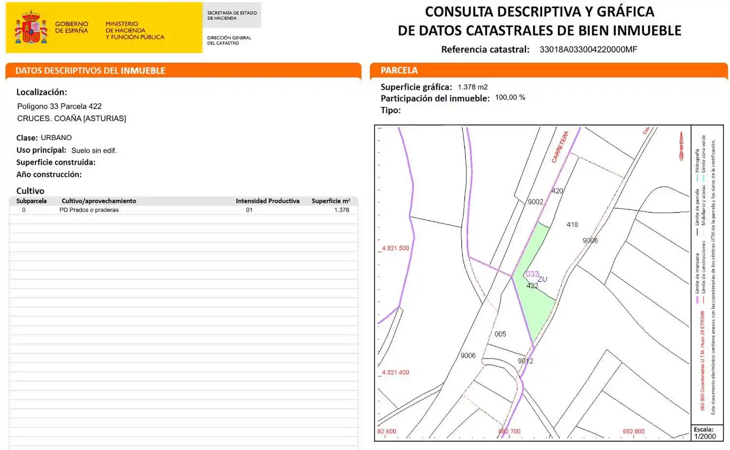 Terrenos y solares en venta en Coaña, imagen 10
