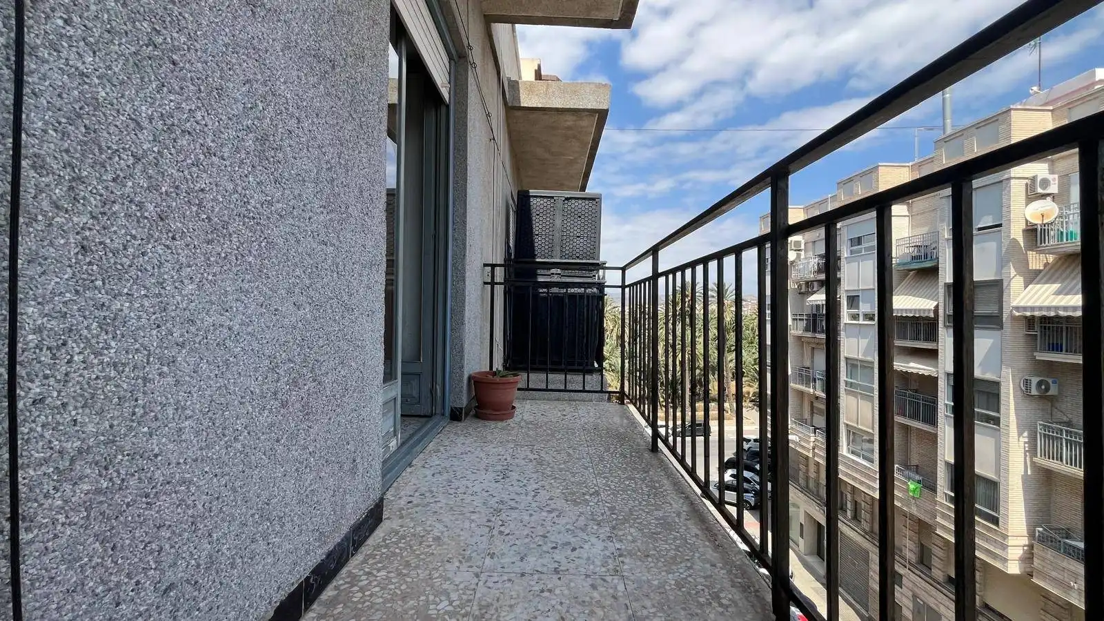 Balcony of Flat for sale in Elche / Elx  with Air Conditioner, Heating and Balcony
