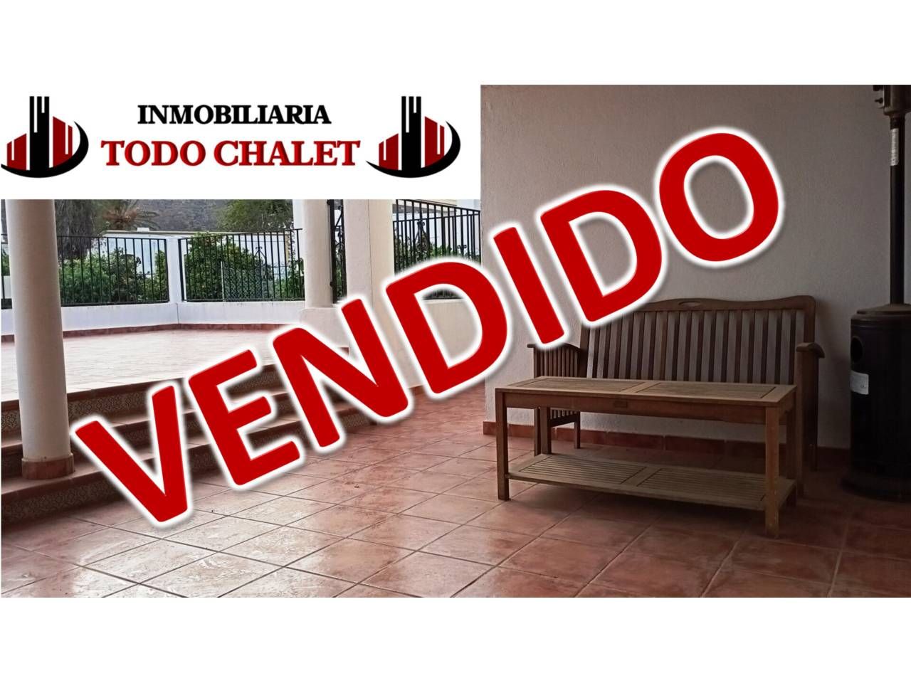 Exterior view of House or chalet for sale in Níjar  with Air Conditioner, Heating and Private garden