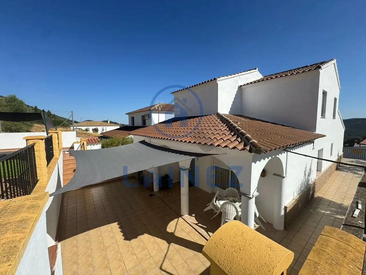Terrassa de Casa o xalet en venda en Villaharta amb Calefacció, Jardí privat i Terrassa
