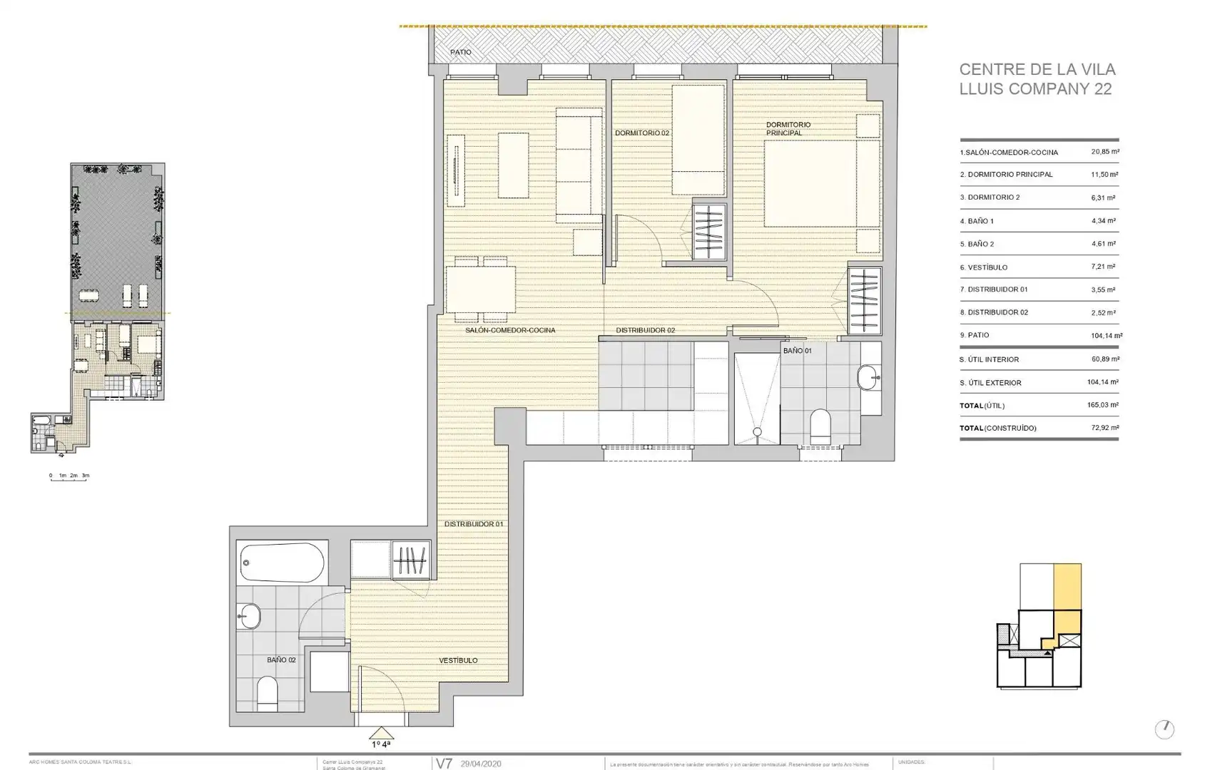 Piso en venta en Santa Coloma de Gramenet con Aire acondicionado, Calefacción y Terraza