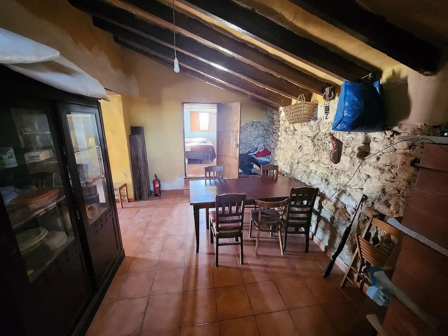 Comedor de Finca rústica en venta en Caudete con Terraza