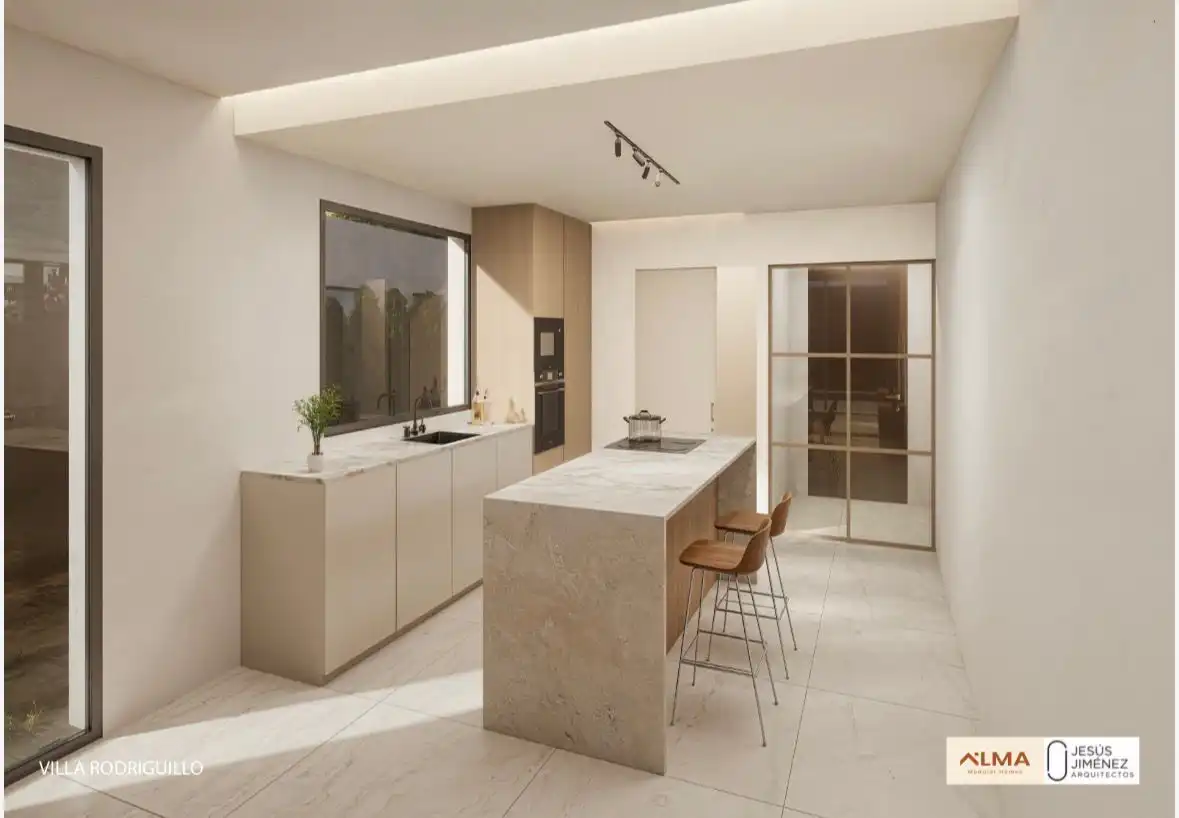 Cocina de Casa o chalet en venta en El Pinós / Pinoso con Jardín privado, Terraza y Piscina