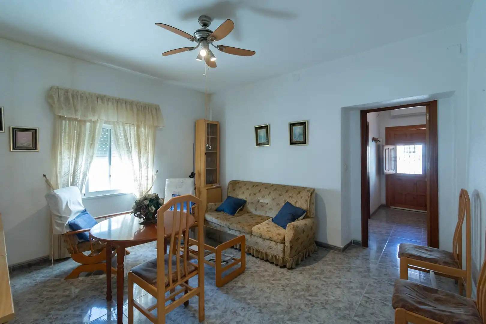 Sala de estar de Casa o chalet en venta en Cartagena con Trastero, Amueblado y Balcón