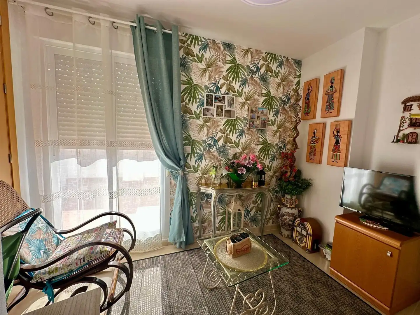 Sala d'estar de Àtic en venda en San Vicente del Raspeig / Sant Vicent del Raspeig amb Aire condicionat i Terrassa