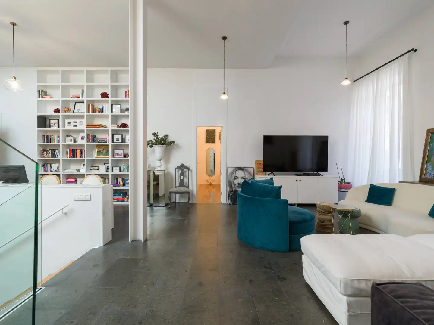 Sala d'estar de Casa o xalet en venda en Las Palmas de Gran Canaria amb Aire condicionat, Terrassa i Balcó