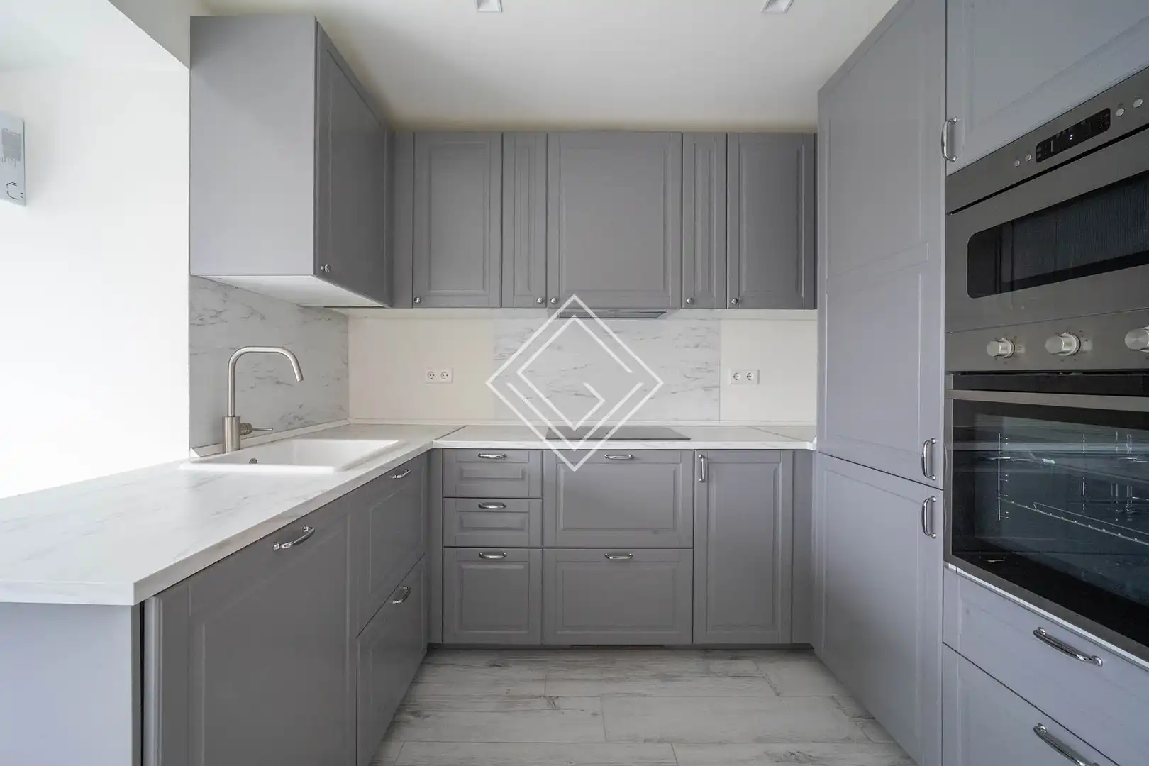 Kitchen of Attic for rent in Madrid  with Air Conditioner, Heating and Terrace