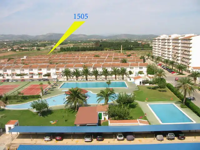 Piscina de Casa o xalet de lloguer en Peñíscola / Peníscola amb Aire condicionat, Calefacció i Terrassa